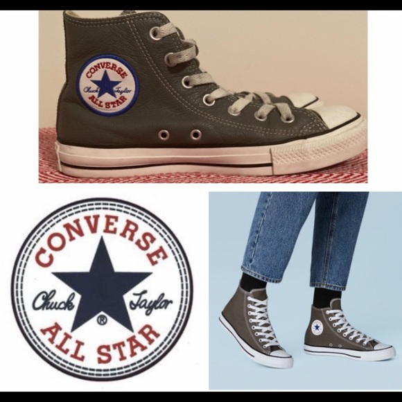 Converse Shoes - ⭐️ CONVERSE CHUCKS LEATHER HIGH TOPS⭐️